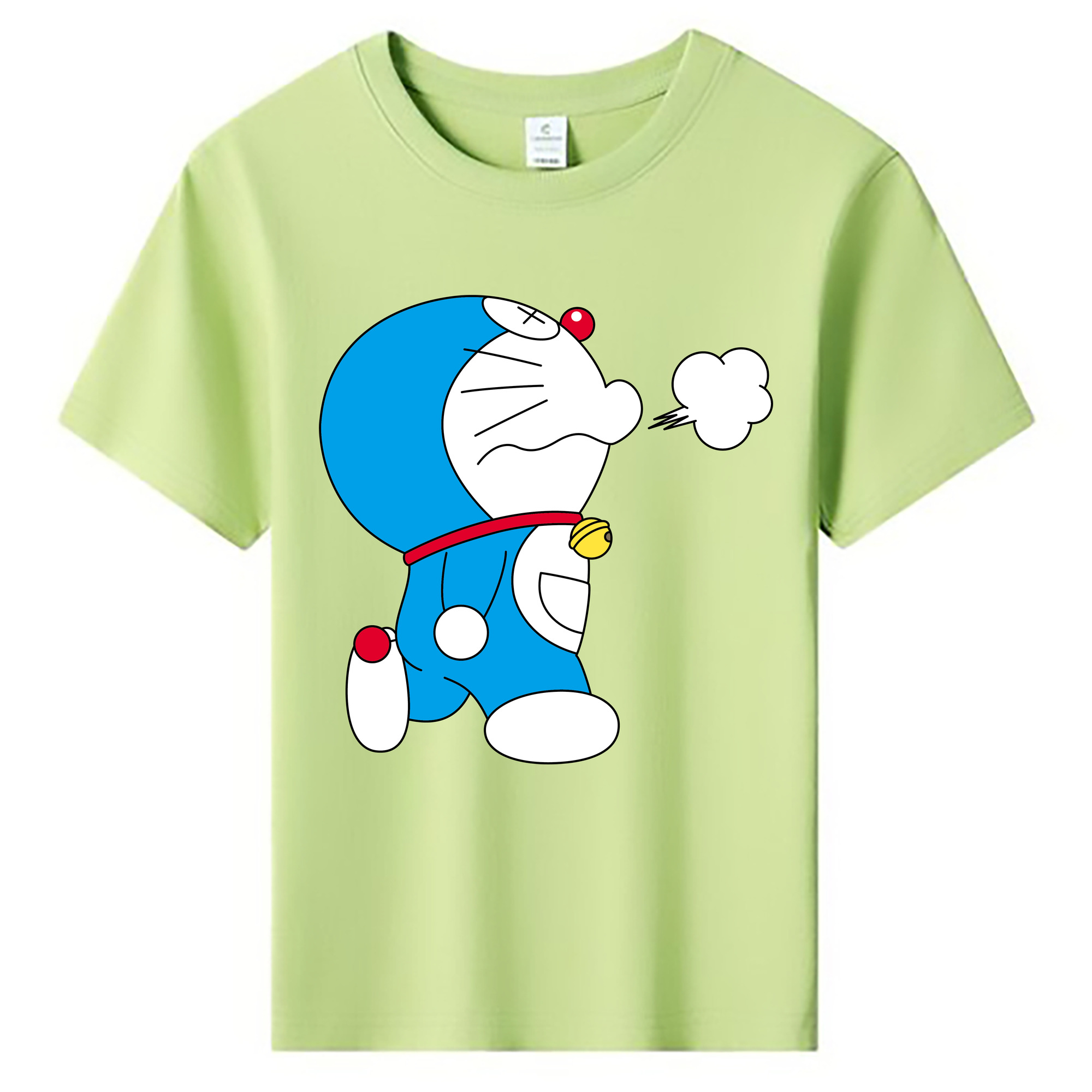 （画像用） ドラえもん Doraemon 綿100％キッズTシャツ（フロントプリント）